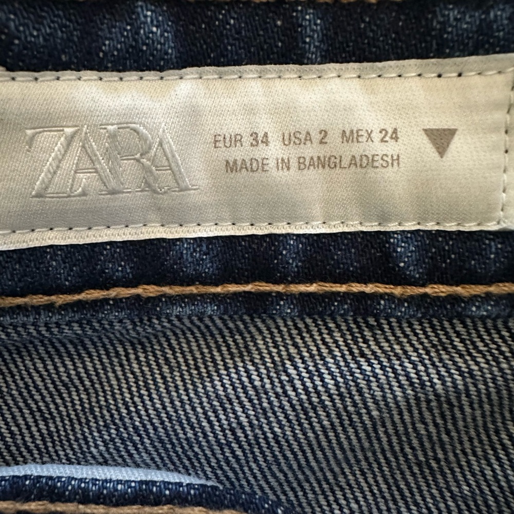 Zara High Rise Jeans - Picture 3 of 3